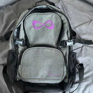 NFINITY CHEER BACKPACK. Gently used. Nothing wrong with it. No tears or stains.
